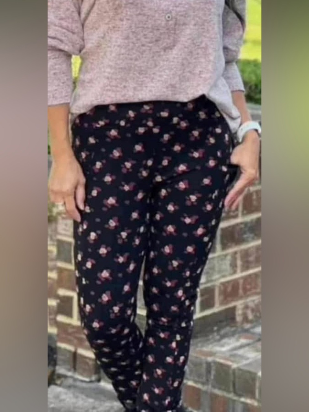 Cabi Printed Lean Legging